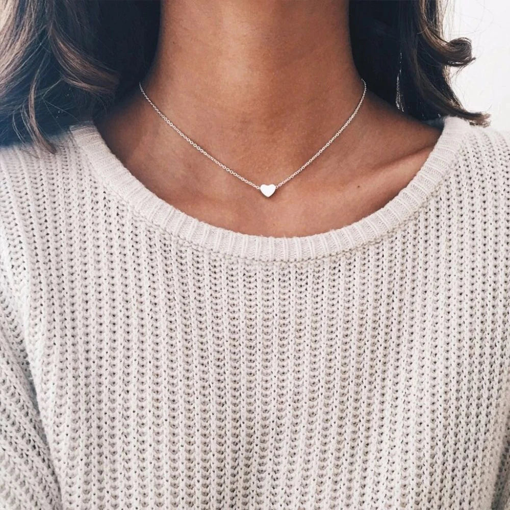 Heart Choker Necklace