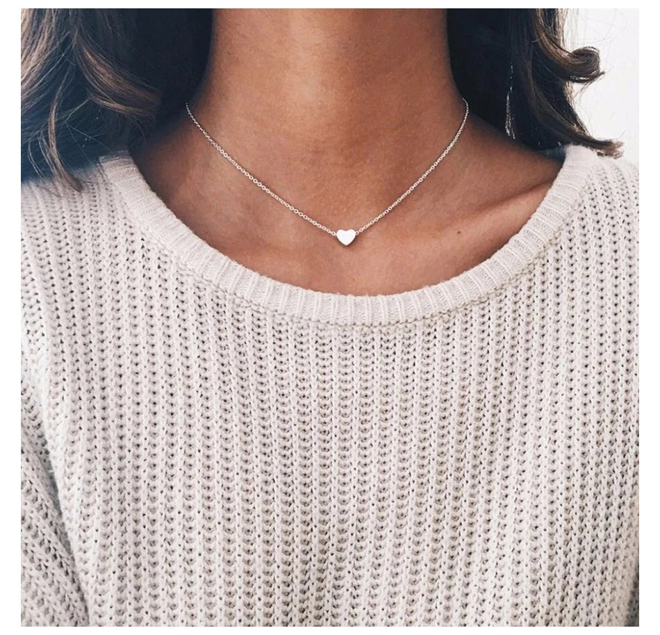 Heart Choker Necklace