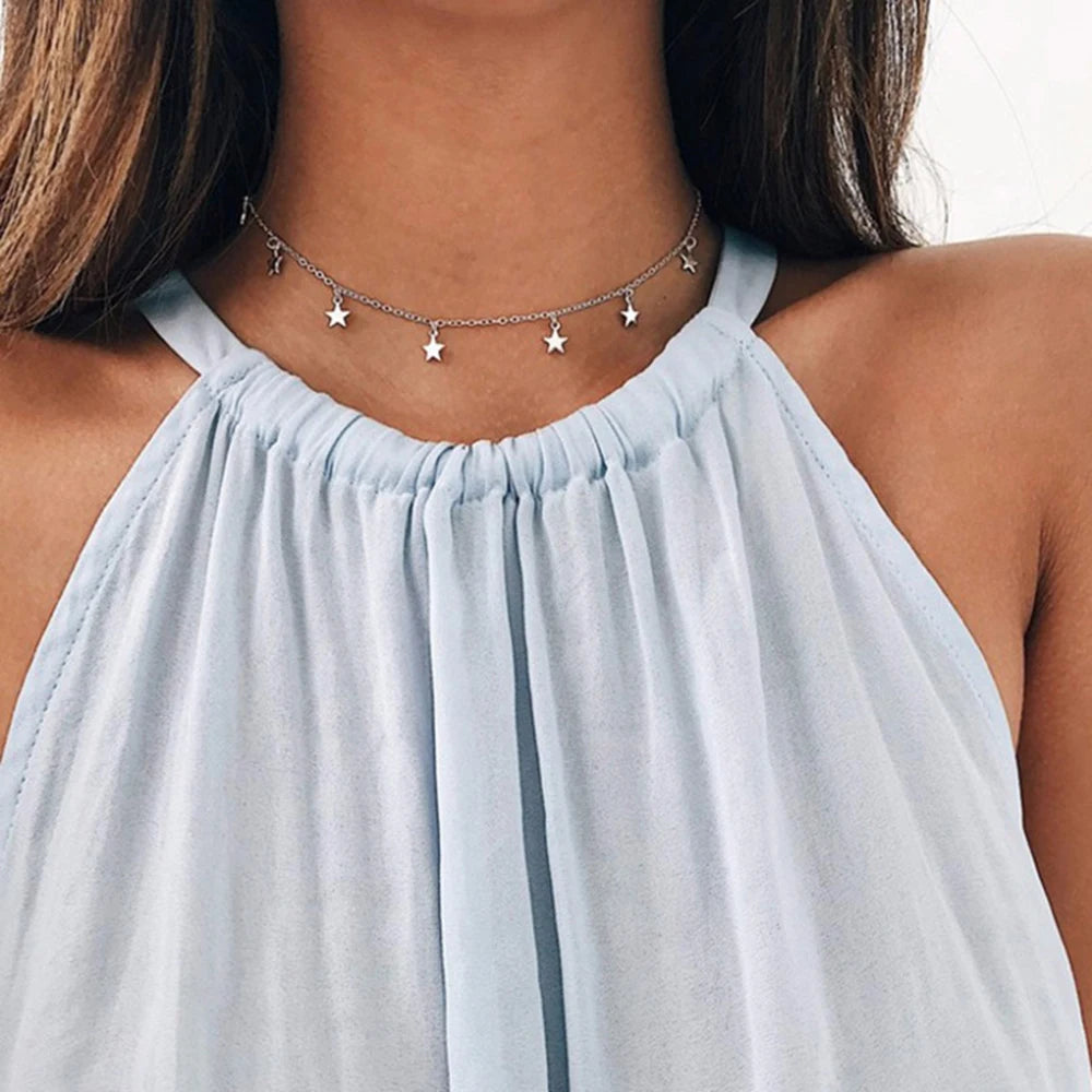 Star Choker Necklace
