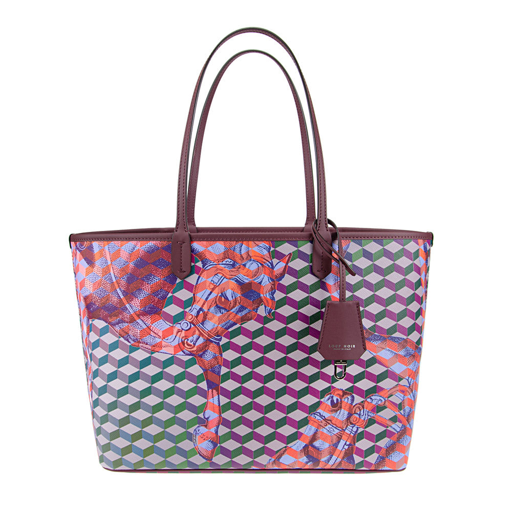 LOUP NOIR Tote Bag.